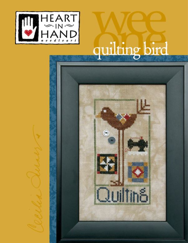 Heart in Hand - Wee One Series: Quilting Bird