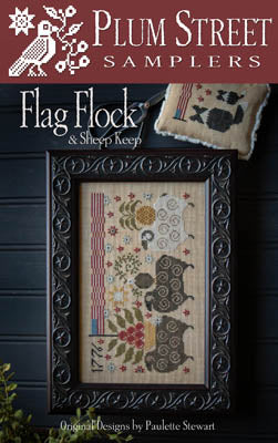 Plum Street Samplers - Flag Flock & Sheep Keep