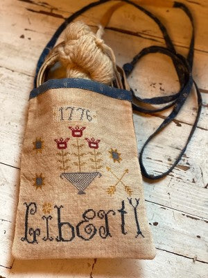 Stacy Nash Primitives - Liberty Sewing Pouch