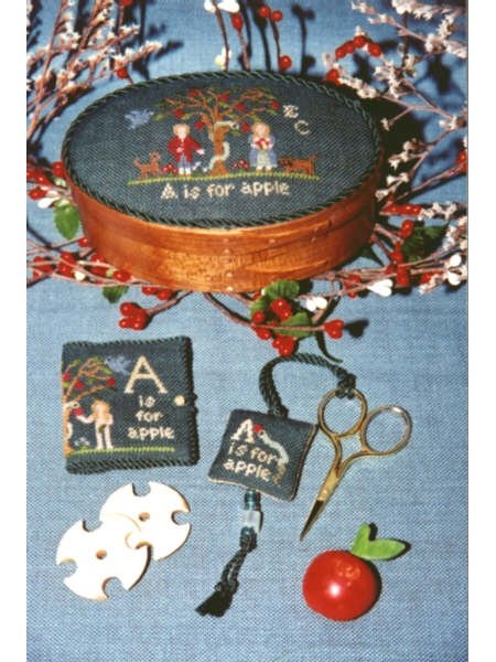 With My Needle - A is for Apple