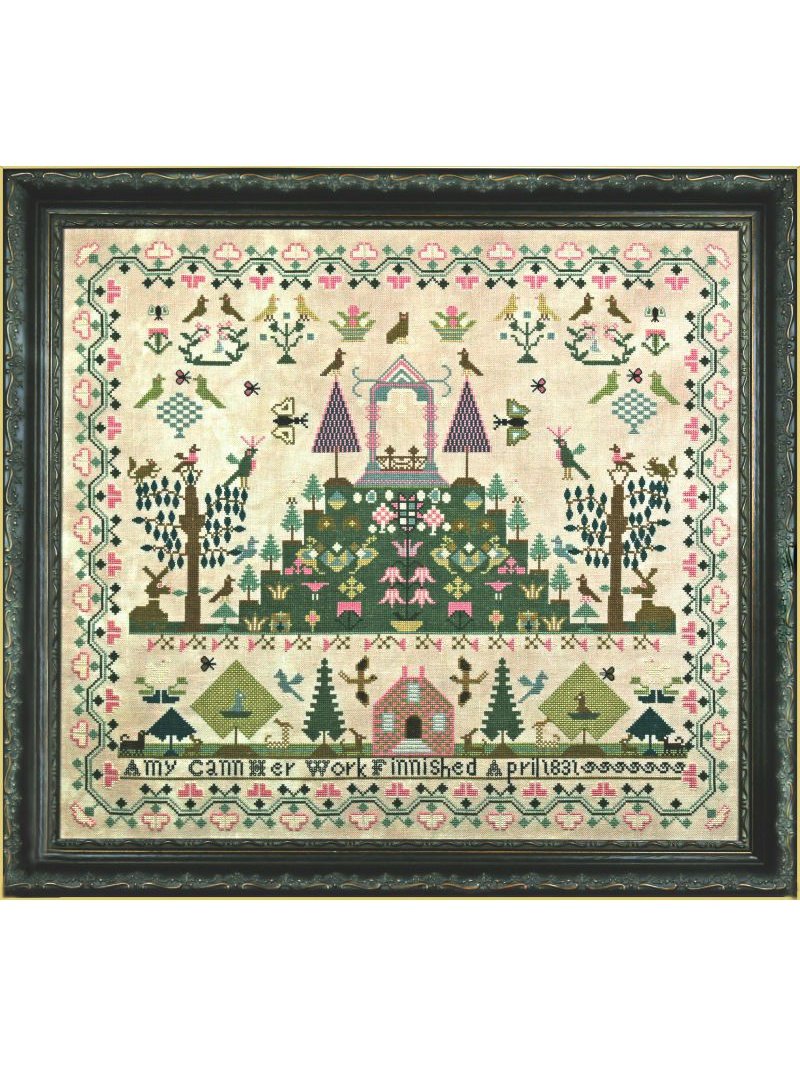 Hands Across The Sea Samplers - Amy Cann 1831