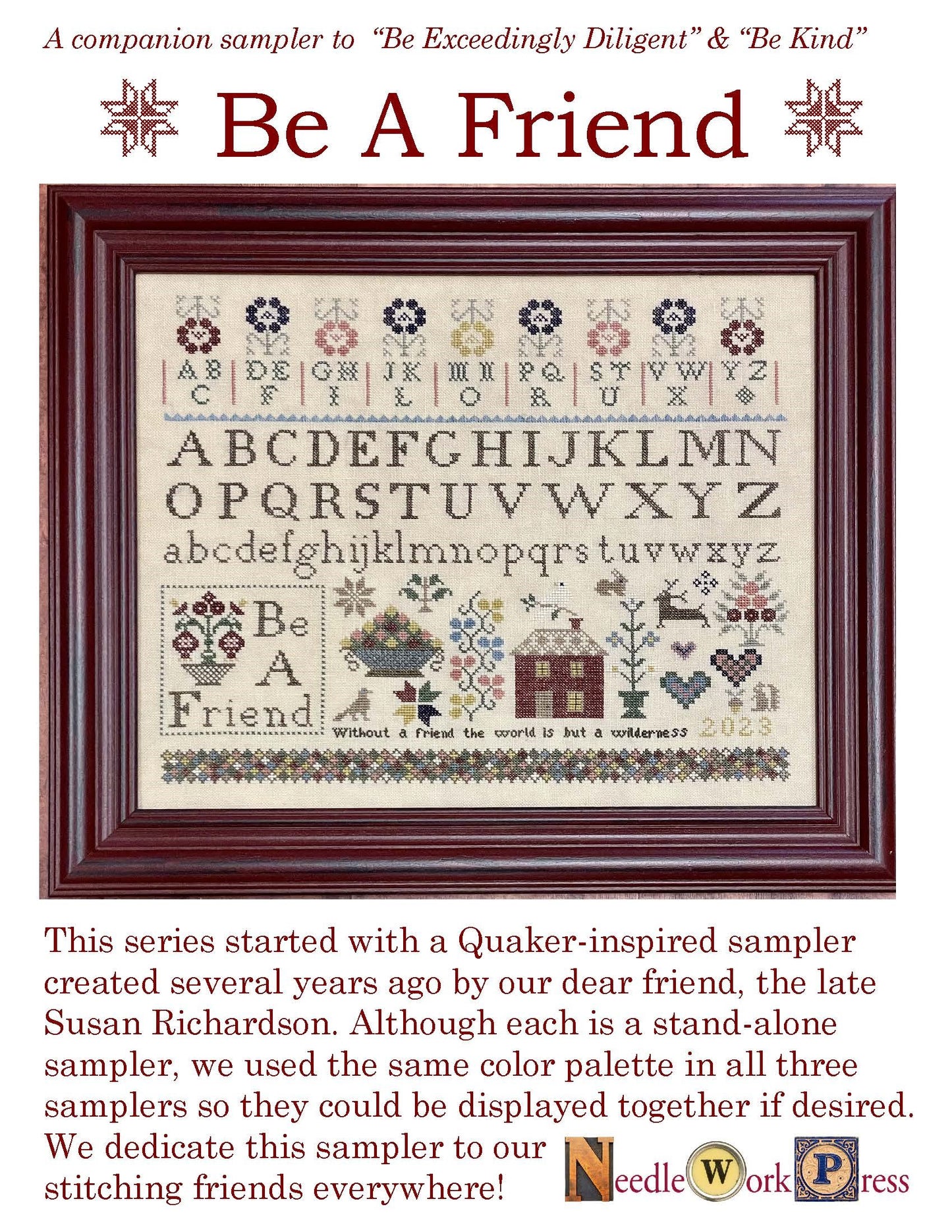 Needlework Press - Be A Friend