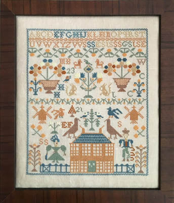 Just Stitching Along - Gertrude's Garden