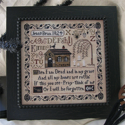 Shakespeare's Peddler - Jenny Bean's Halloween Sampler