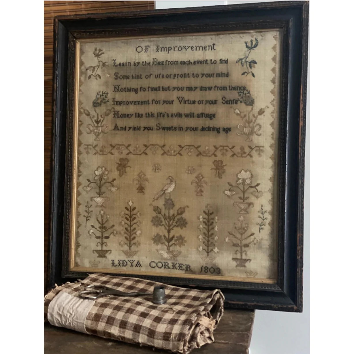 Stacy Nash Primitives - Lidya Corker Sampler Sewing Roll