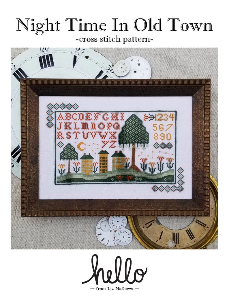 Hello from Liz Mathews - Night Time In Old Town