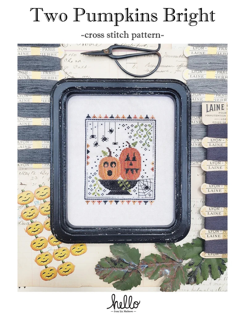 Hello from Liz Mathews - Two Pumpkins Bright