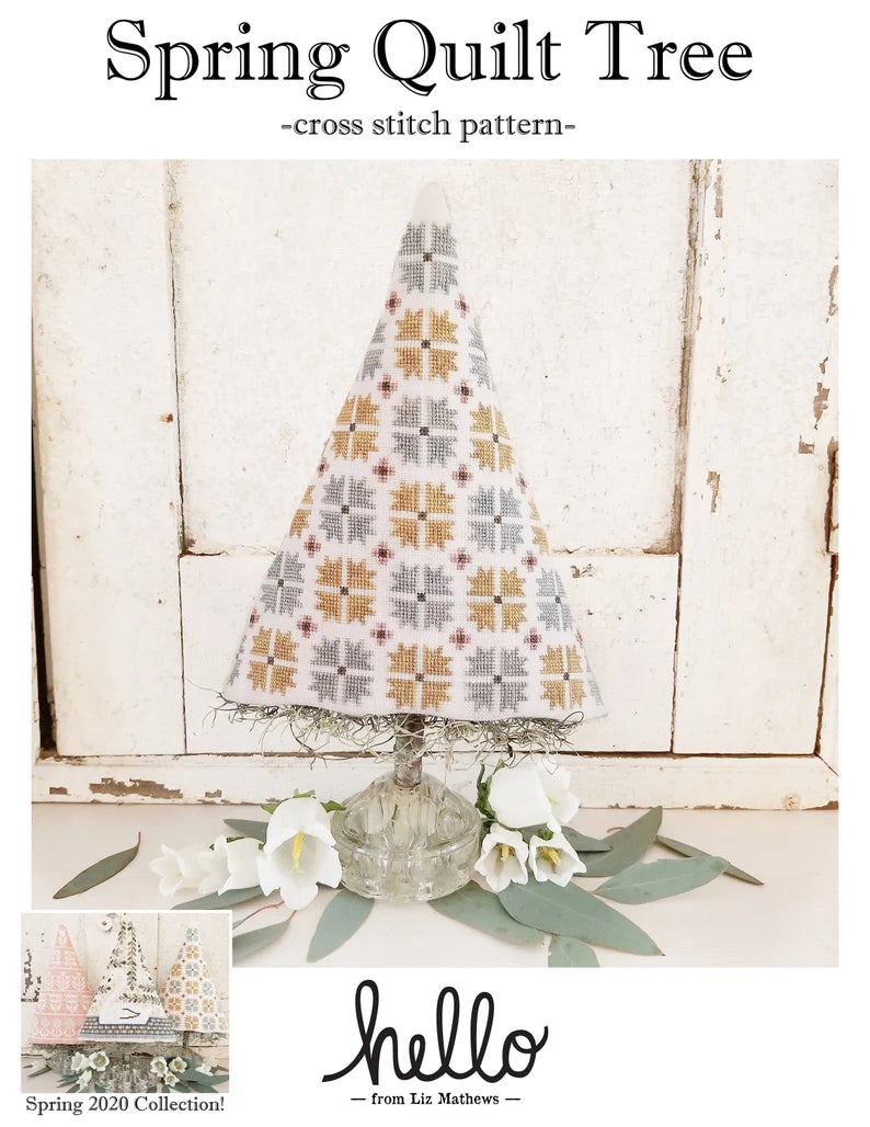 Hello from Liz Mathews - Spring Quilt Tree