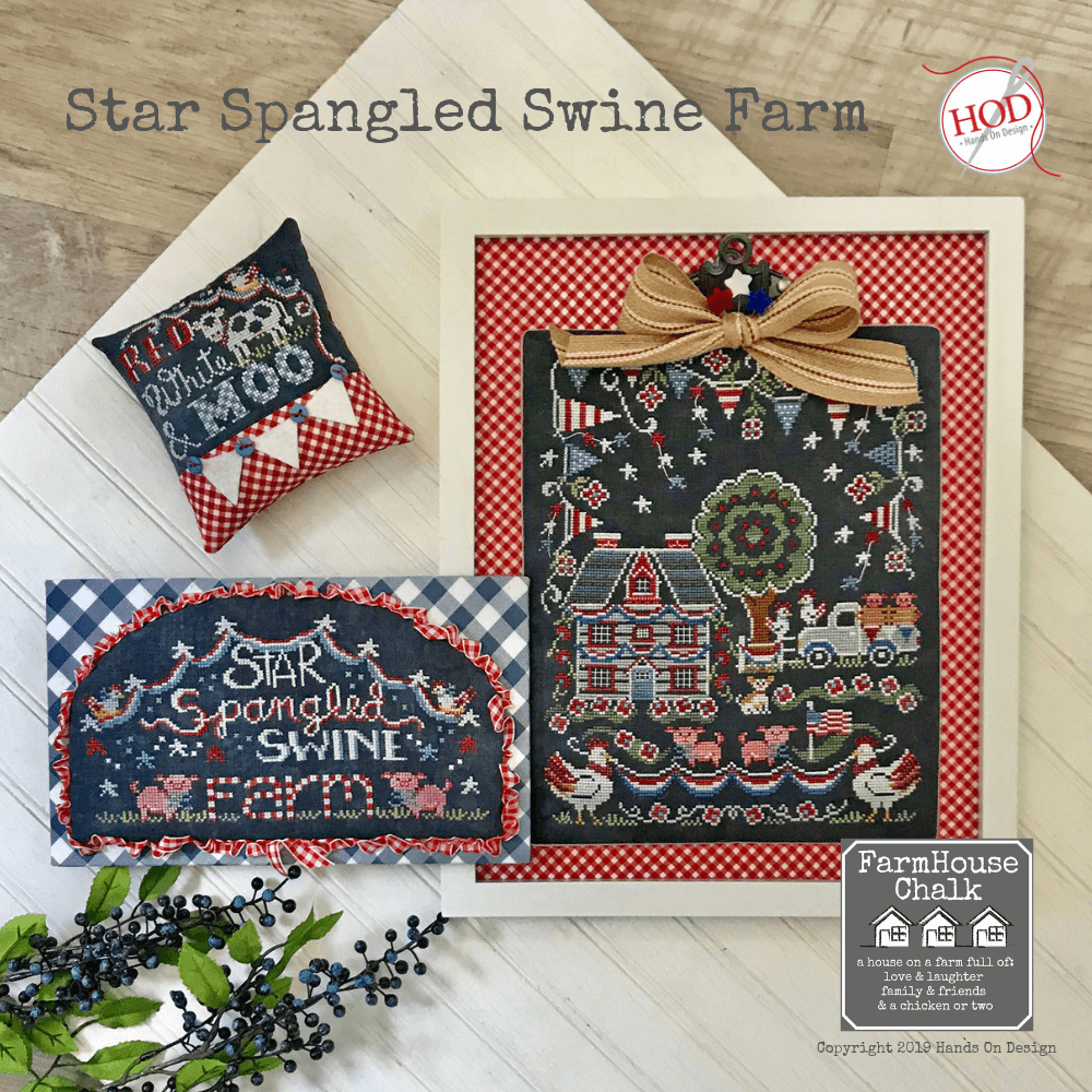 Hands On Design - Star Spangled Swine Farm