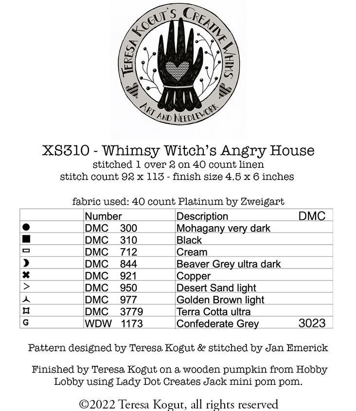 Teresa Kogut - Whimsy Witch's Angry House
