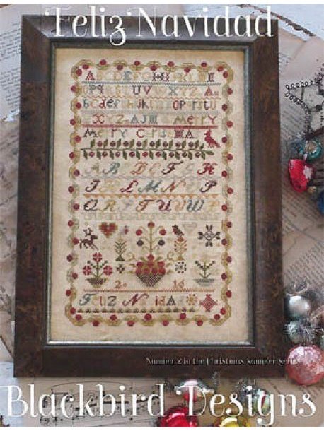Blackbird Designs - Feliz Navidad - Christmas Sampler Series #2
