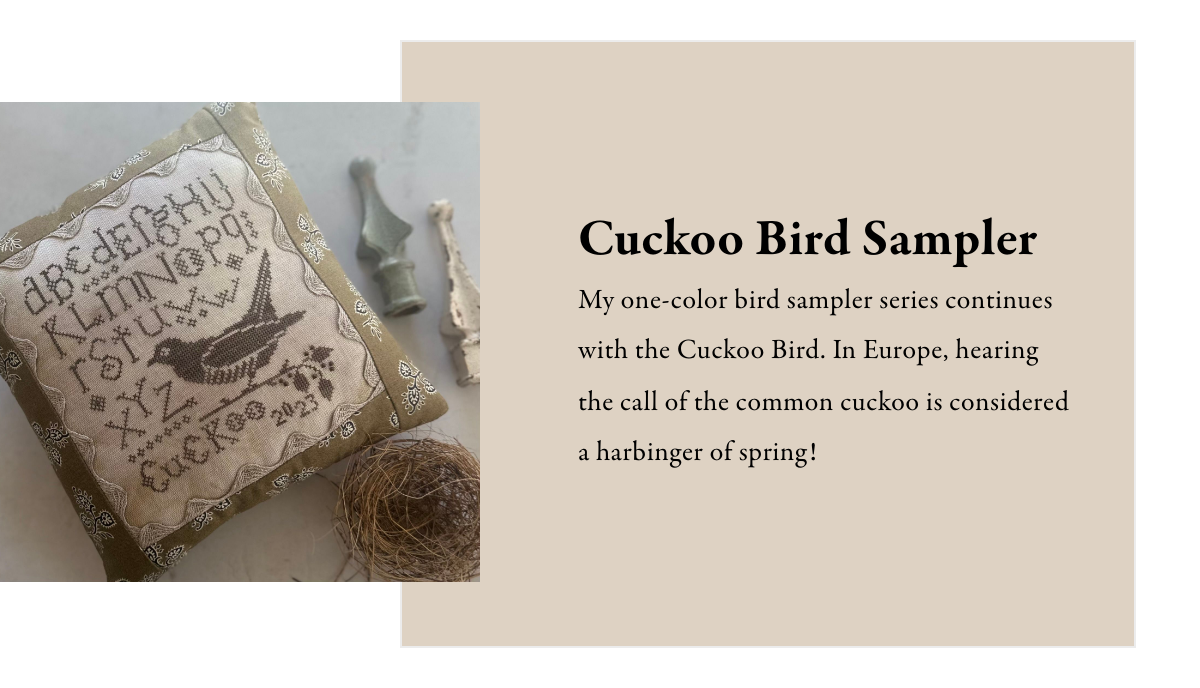 Heart in Hand - Cuckoo Bird Sampler