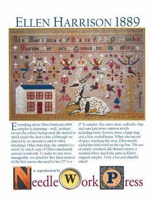 NeedleWork Press - Ellen Harrison 1889