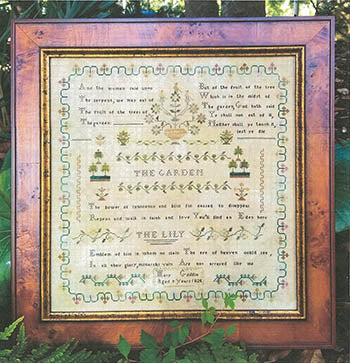 Samplers Not Forgotten - Mary Griffin 1824