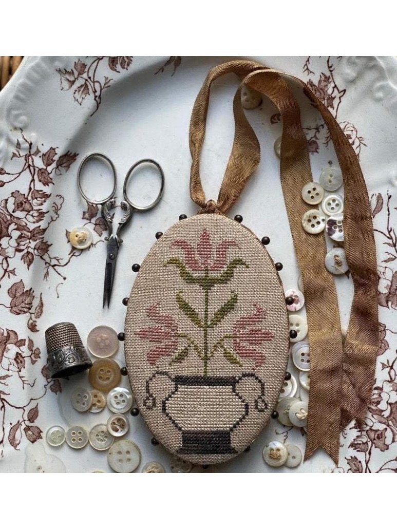 Stacy Nash Primitives - Pink Primrose Pin Disk