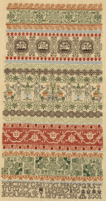 Queenstown Sampler Designs - The Queens Garden Sampler