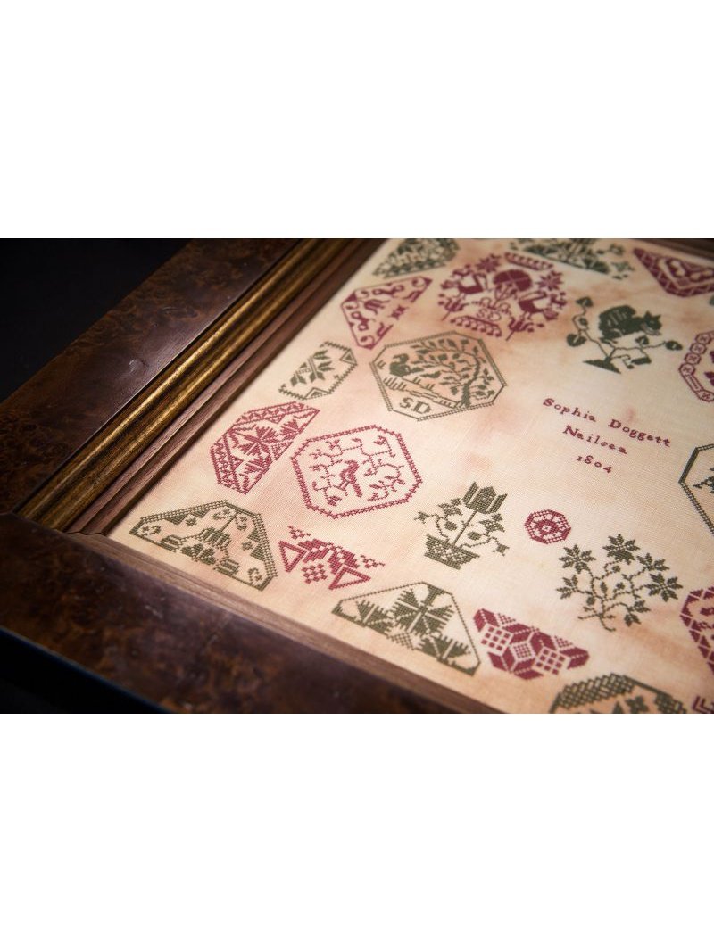Hands Across The Sea Samplers - Sophia Doggett 1804