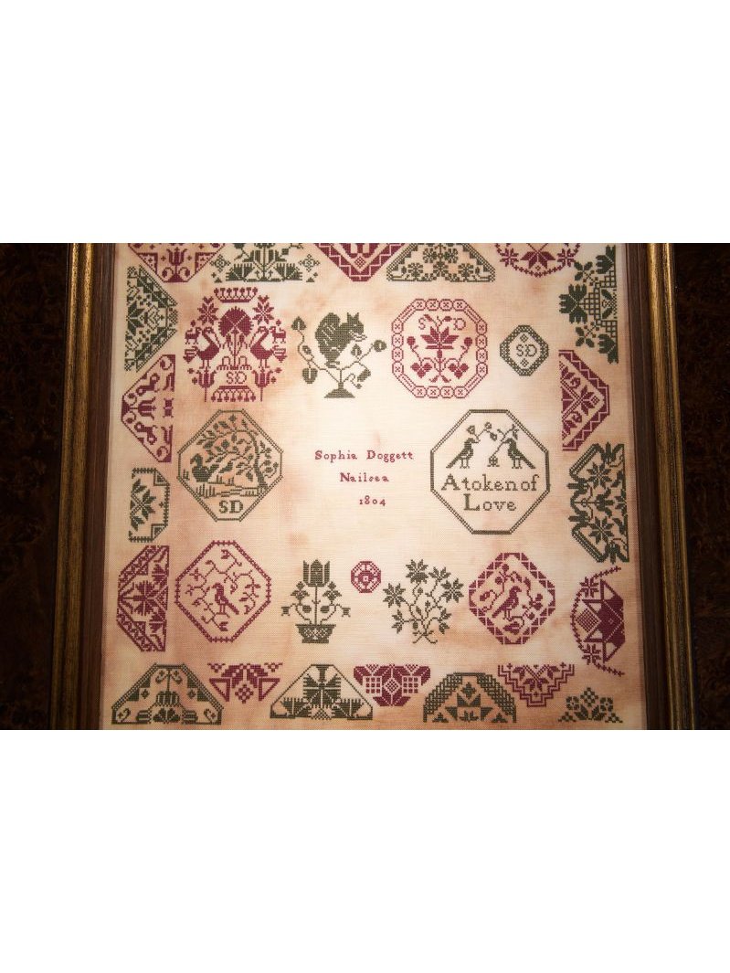 Hands Across The Sea Samplers - Sophia Doggett 1804