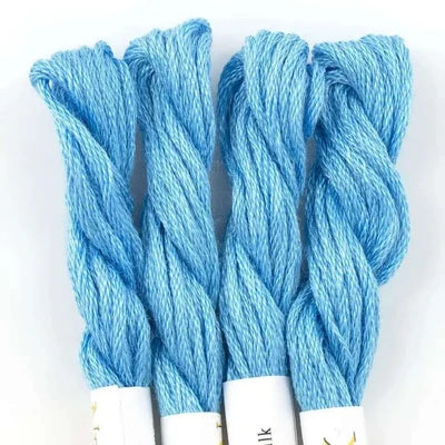 Needlepoint Inc Silk - NPI 112 Mediterranean Blue Range