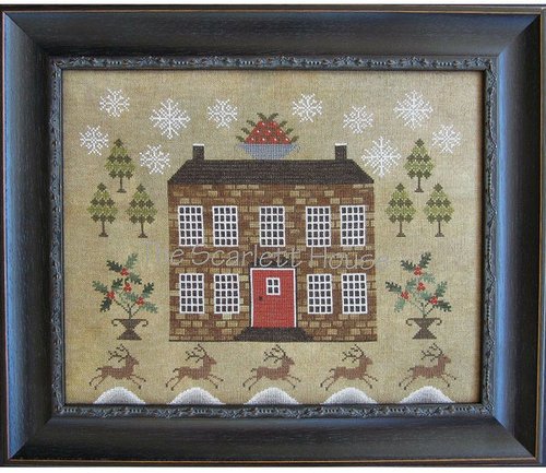 The Scarlett House - Christmastide at Holly House