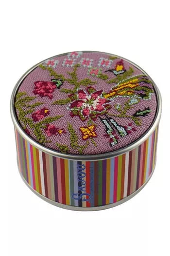 Sajou-  Jaipur indienne fabric round box Kit - Museum and Heritage Collection