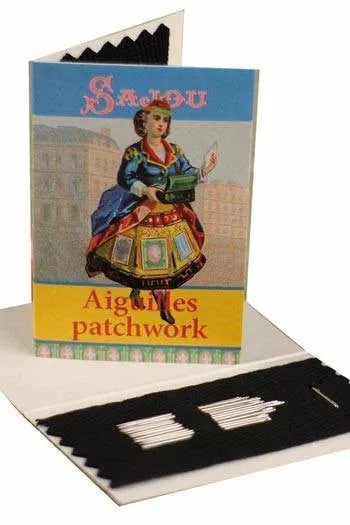 Sajou Stamp Seller Booklet - Patchwork Needles Size 10