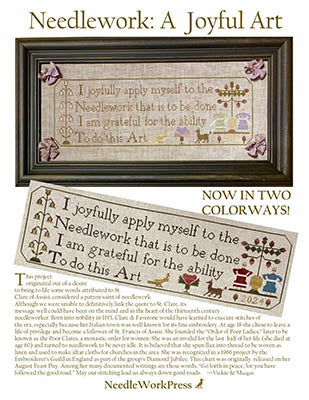 NeedleWork Press - Needlework: A Joyful Art