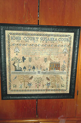 Chessie & Me - Ann Court 1835 Sampler