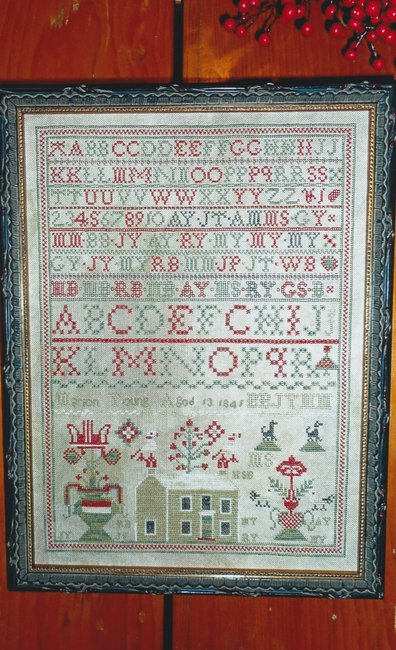 Chessie & Me - Marion Young 1841 Sampler