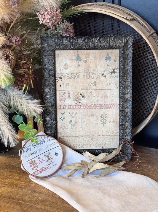 The Stitchers Merchant - Amy Bishop 1864: A Virtue Sampler for WAO
