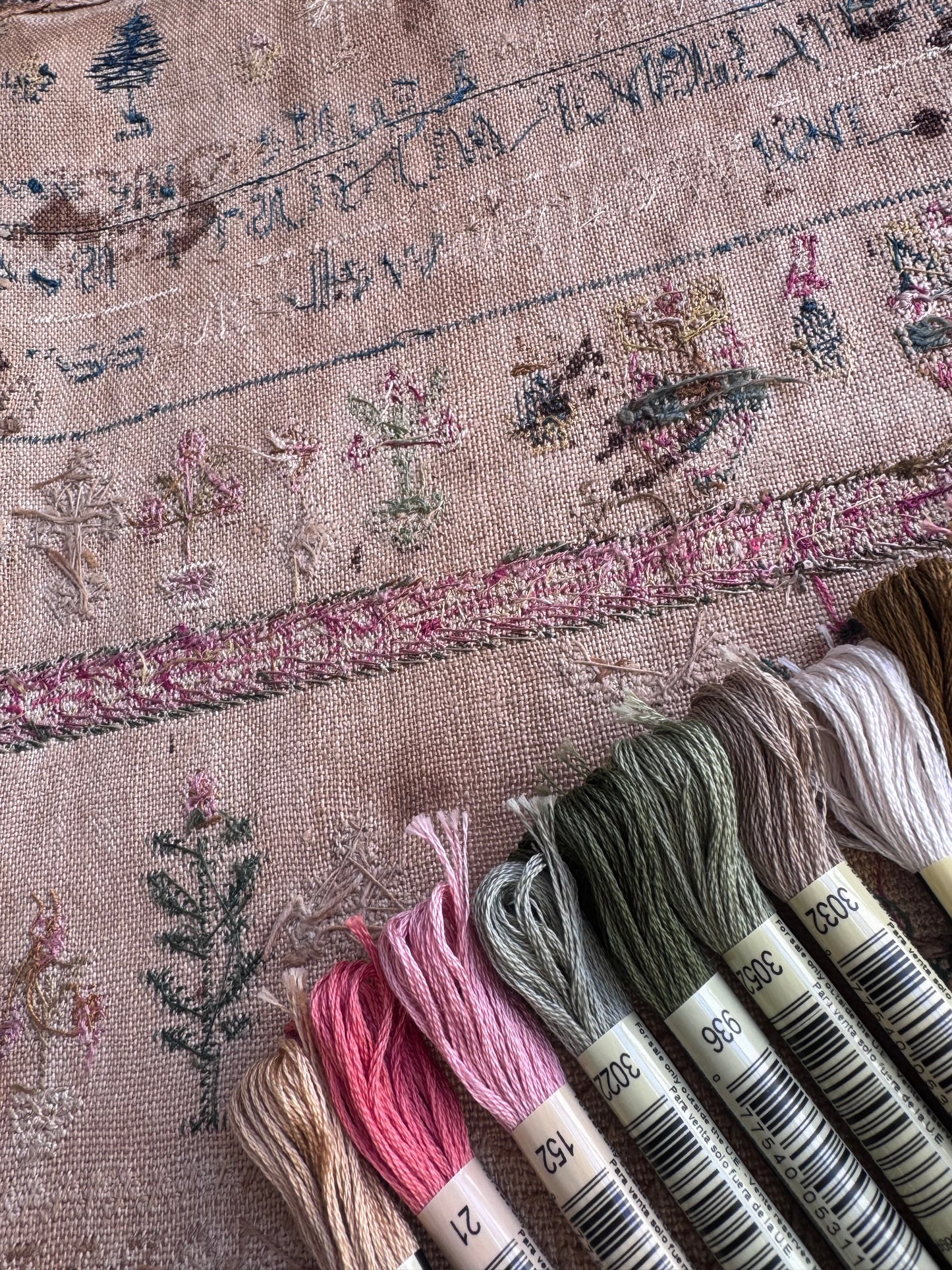 The Stitchers Merchant - Amy Bishop 1864: A Virtue Sampler for WAO
