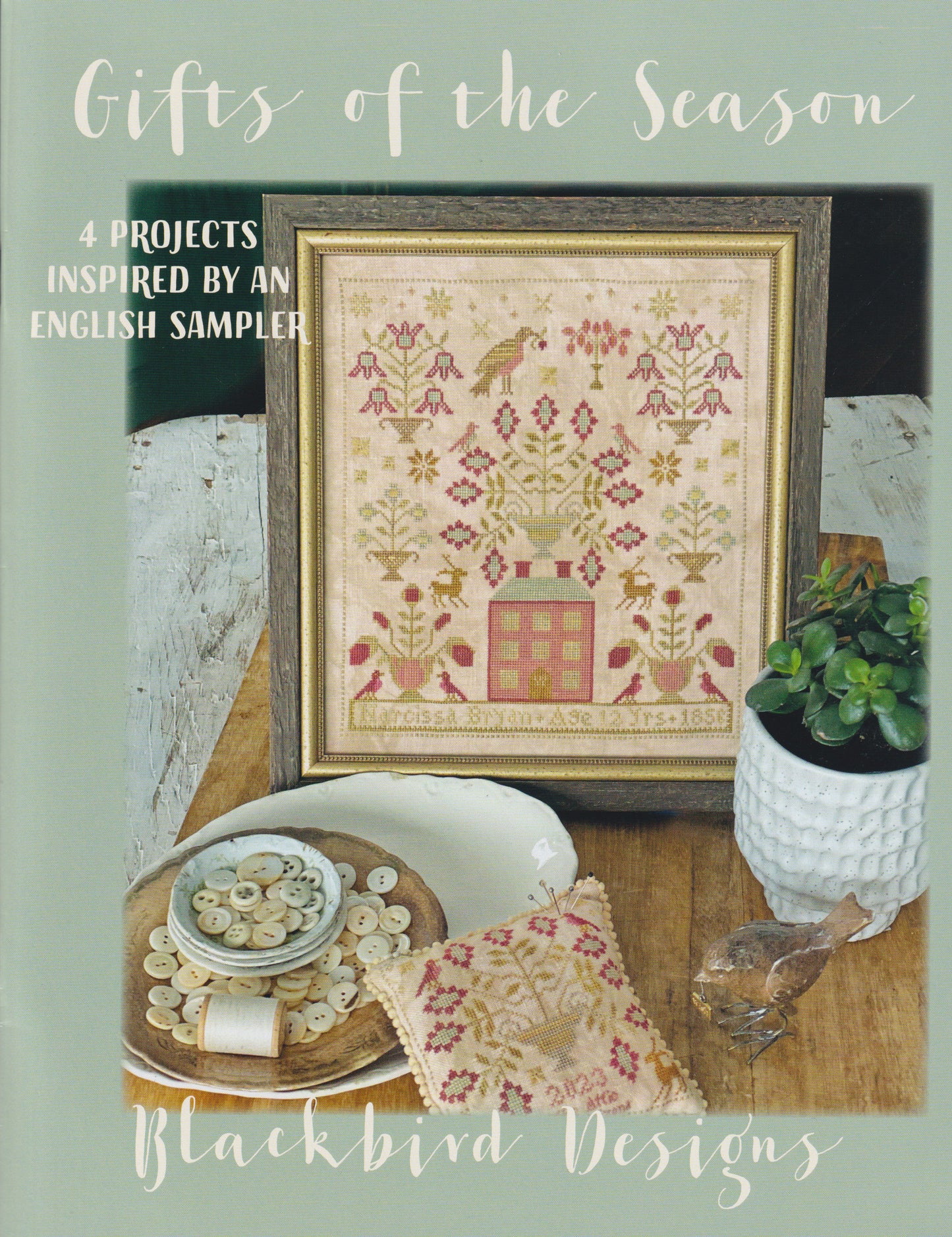 HDF Vikki Clayton-Dyer Silk - Blackbird Designs Gifts of the Season