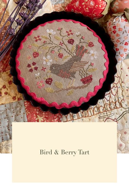 Blueberry Ridge Design - Bird & Berry Tart