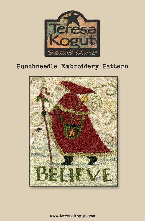 Teresa Kogut - Believe PUNCH NEEDLE