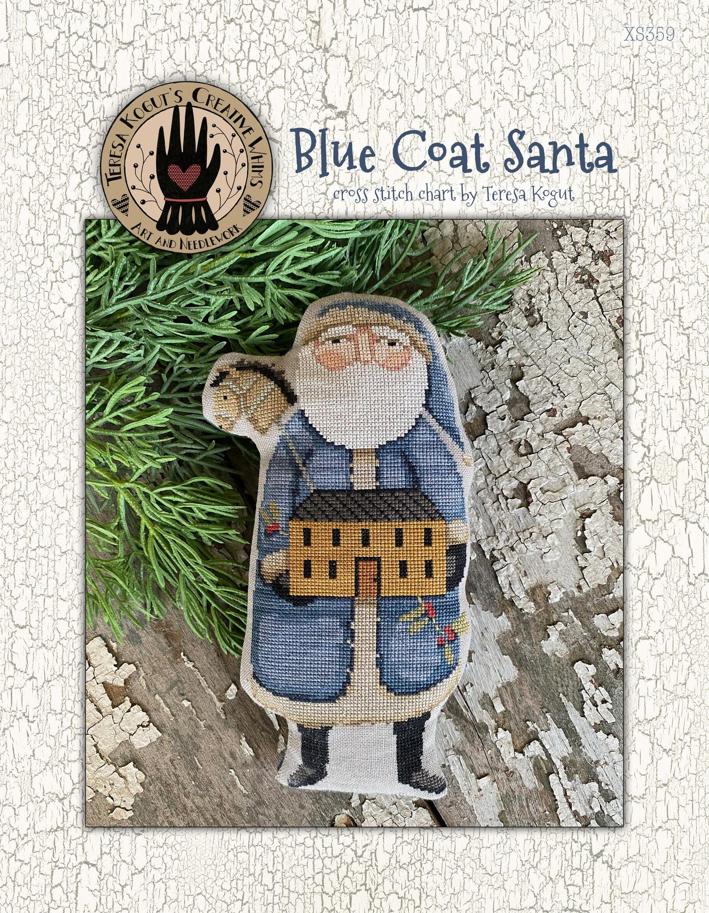 Teresa Kogut - Blue Coat Santa