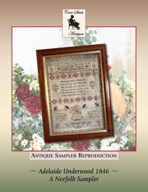 Cross Stitch Antiques - Adelaide Underwood 1846
