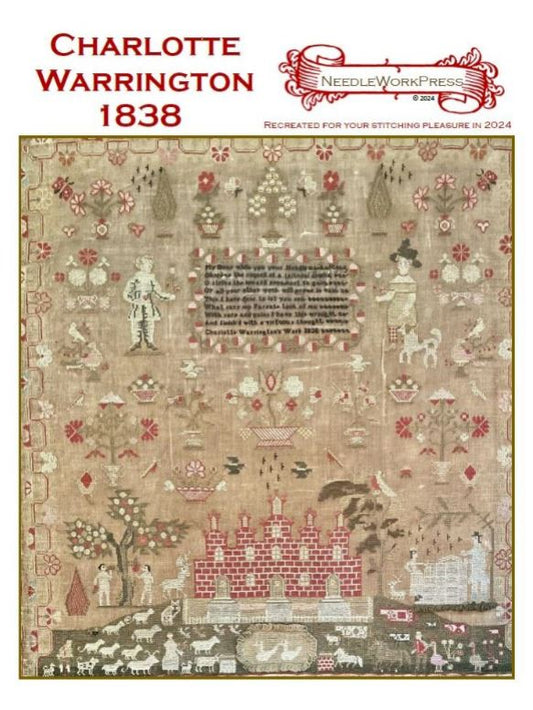 Homespun Needlework Exclusive BAP Kit - Charlotte Warrington 1838 Limited Release