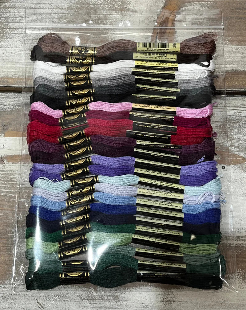Colorado Cross Stitcher - DMC Cool Colours Set