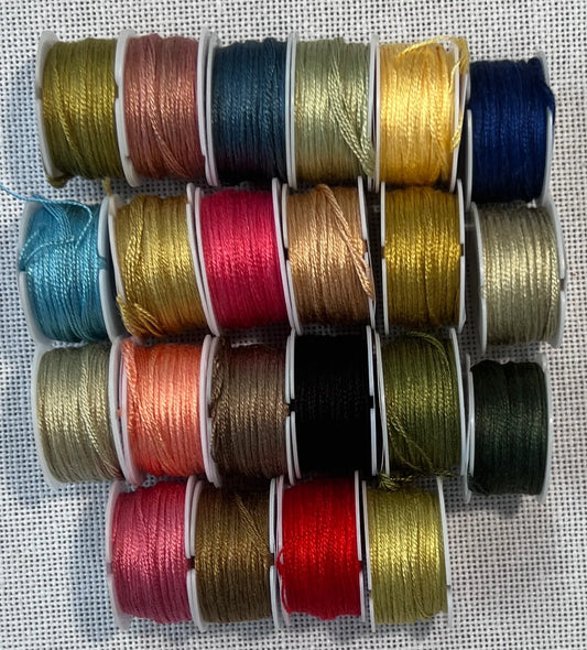 HDF Vikki Clayton-Dyer Silk - Hands Across the Seas Samplers Margaret Ferguson