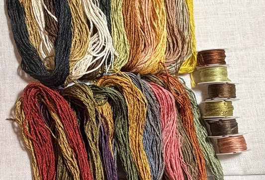 HDF Vikki Clayton-Dyer Silk - Heartstring Samplery All Things Wise and Wonderful