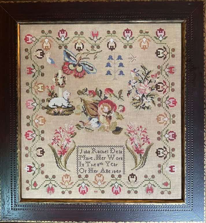 Cross Stitch Antiques - Julia Rachel De La Mare 1849
