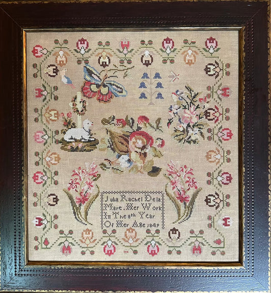 Cross Stitch Antiques - Julia Rachel De La Mare 1849