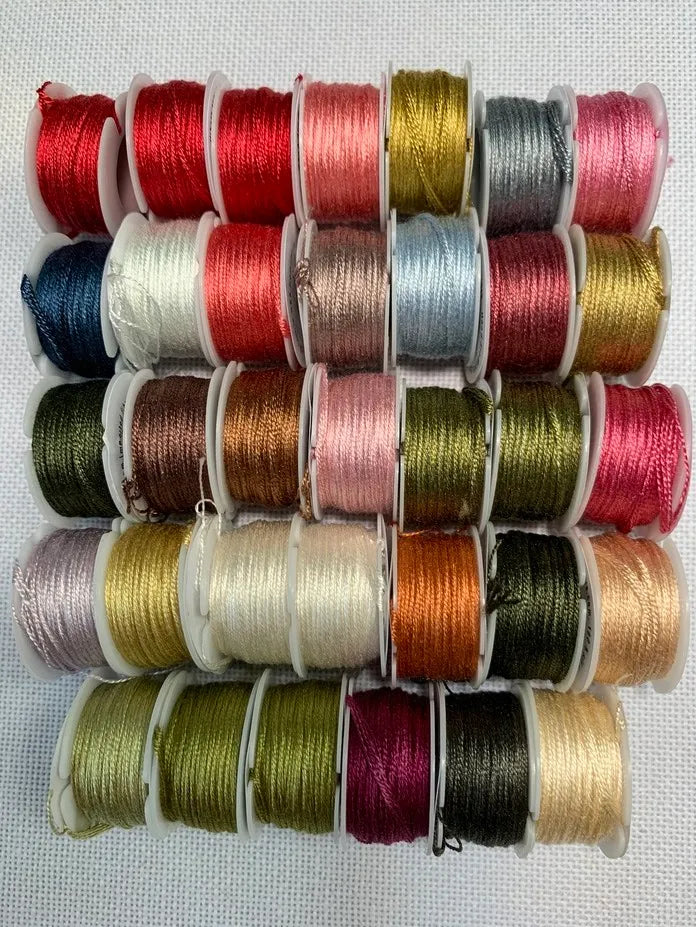 HDF Vikki Clayton-Dyer Silk - Just Stitching Along Miss Lucy Calcutt 1826