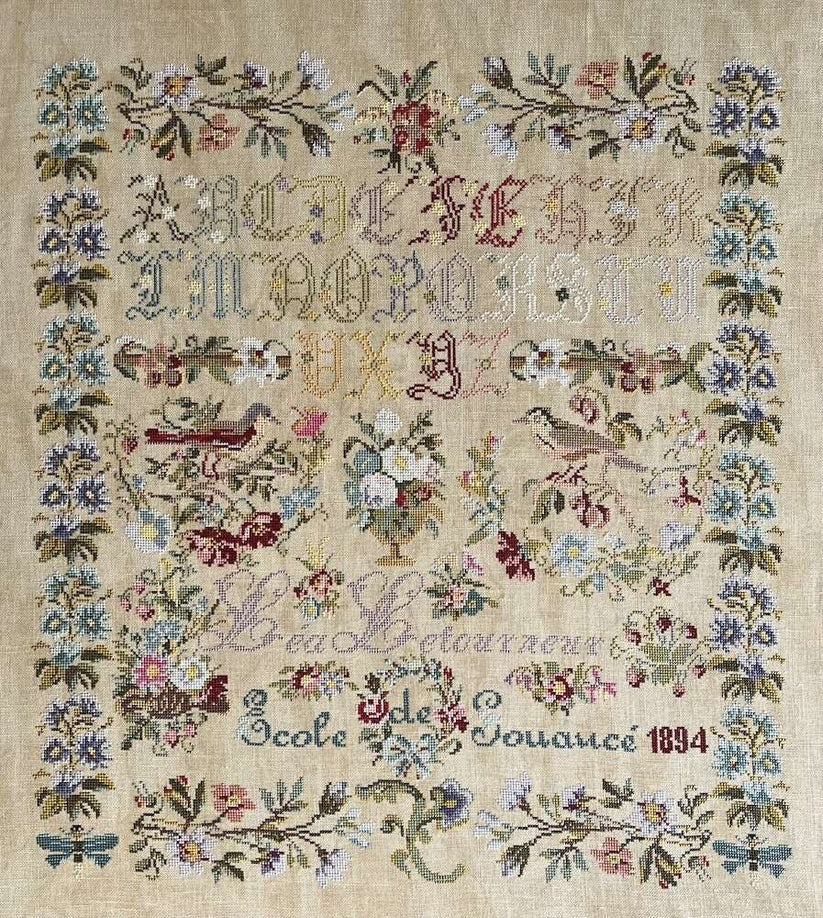 HDF Vikki Clayton-Dyer Silk - Reflets de Soie Lea Letourneur 1894