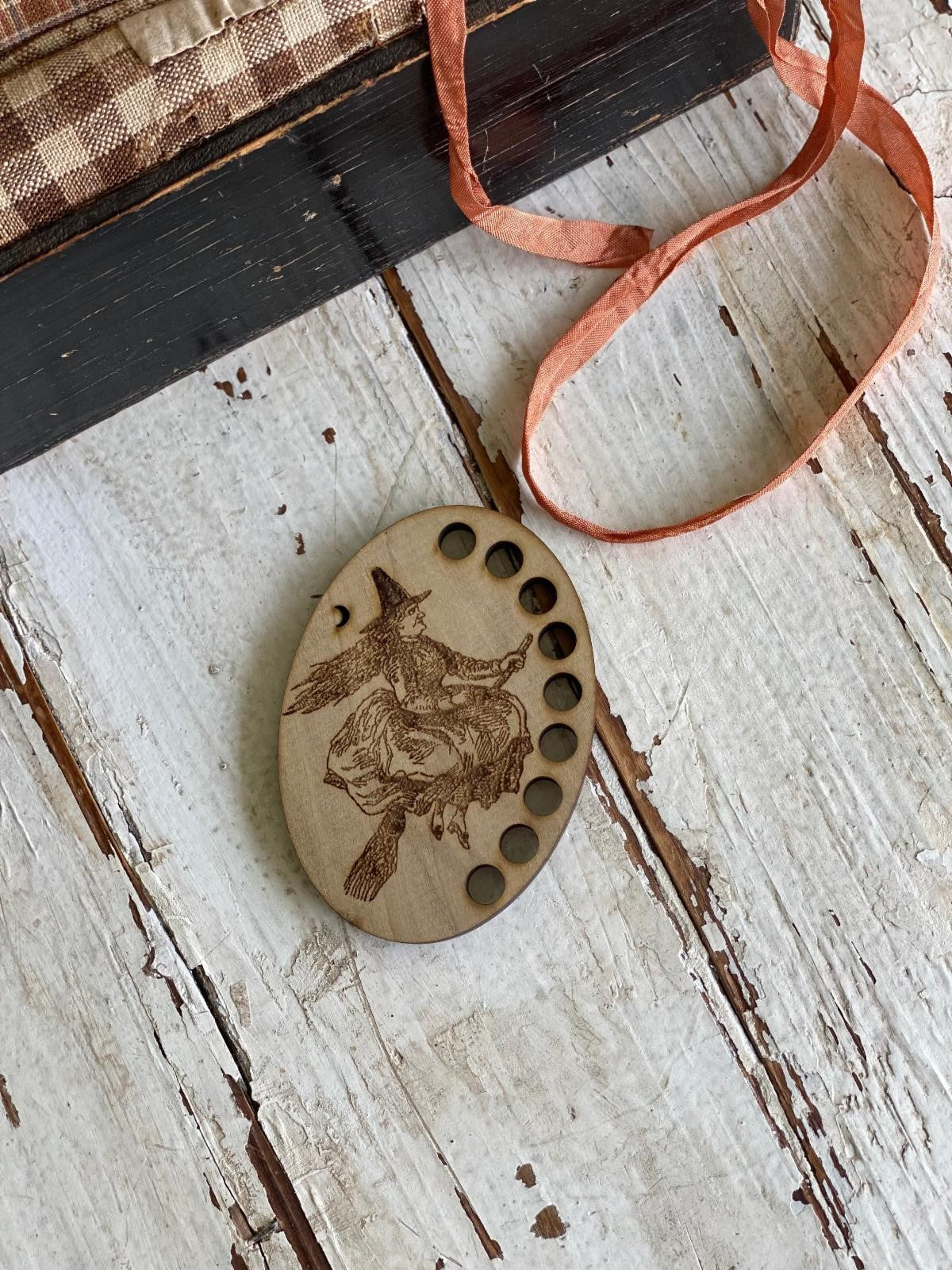 Stacy Nash Primitives - Midnight Ride Thread Board