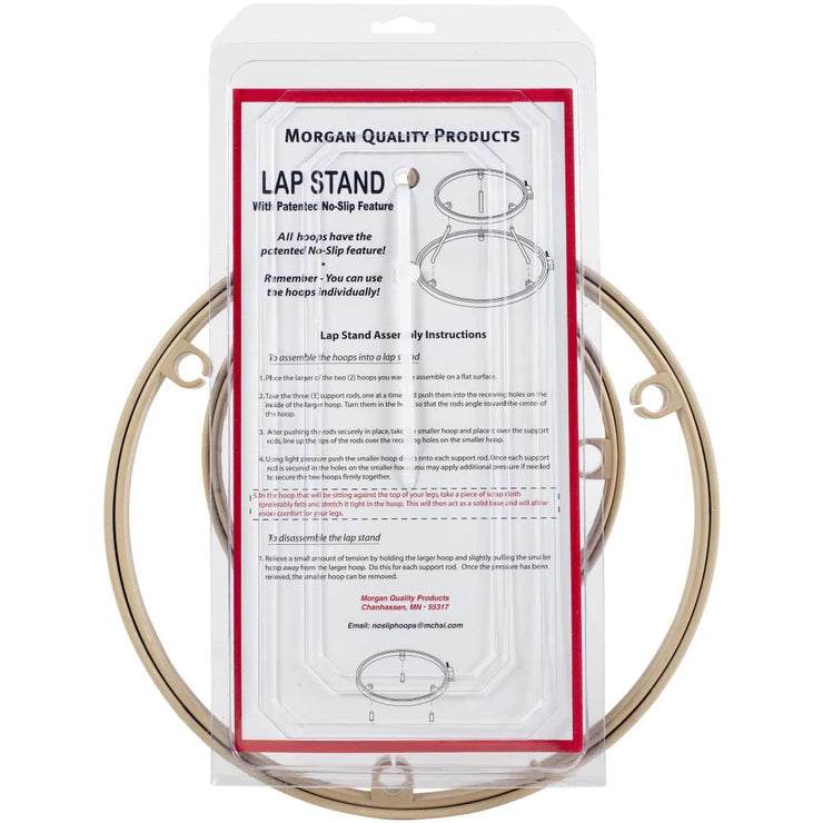 Morgan 7"/ 9" Lap Stand No Slip Hoop Combo