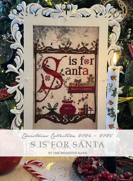 The Primitive Hare - S is for Santa