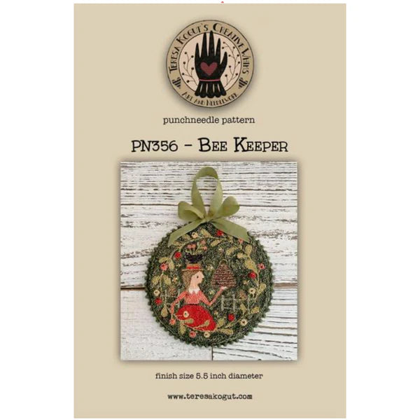 Teresa Kogut - Bee Keeper PUNCH NEEDLE
