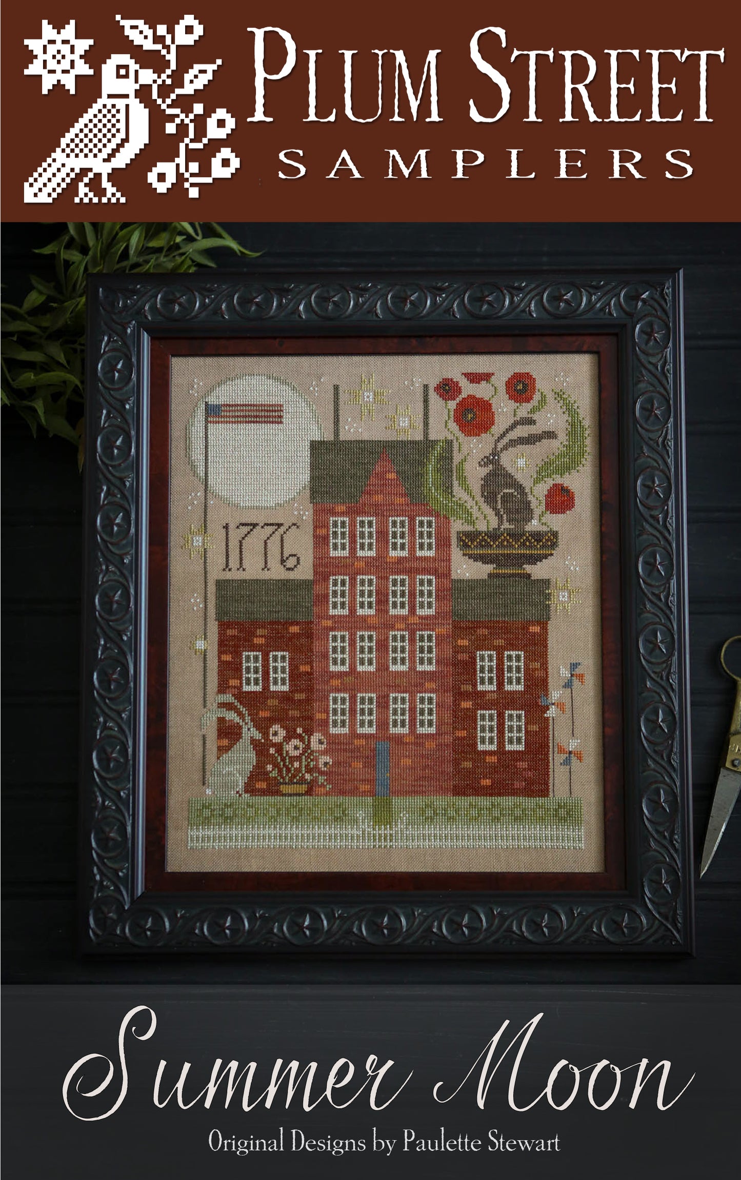 HDF Vikki Clayton-Dyer Silk - Plum Street Samplers Summer Moon