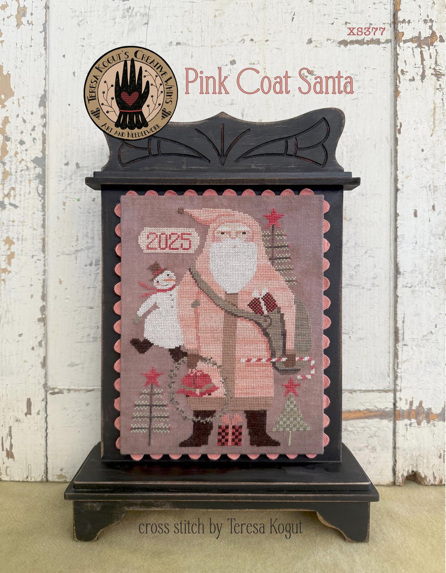 Teresa Kogut - Pink Coat Santa